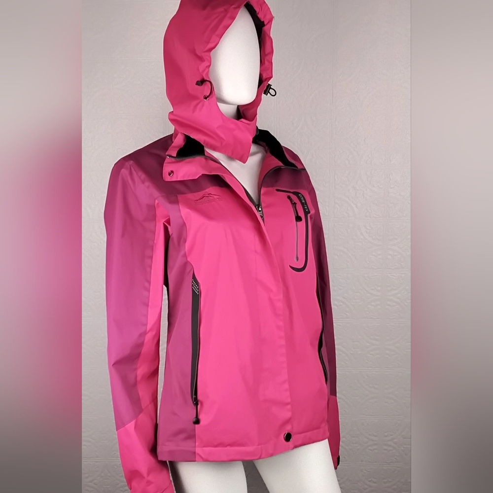 Outdoor sport -Women's Pink Hooded Jacket
